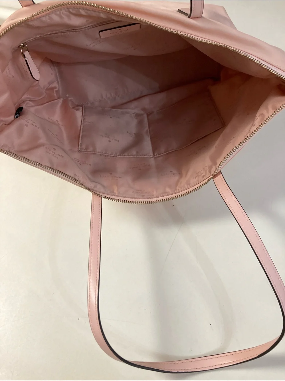 Kate Spade Powder Pink Nylon Tote